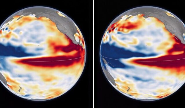 NASA advierte que El Niño de 2026 cobra fuerza y rivaliza con los eventos más intensos de la historia