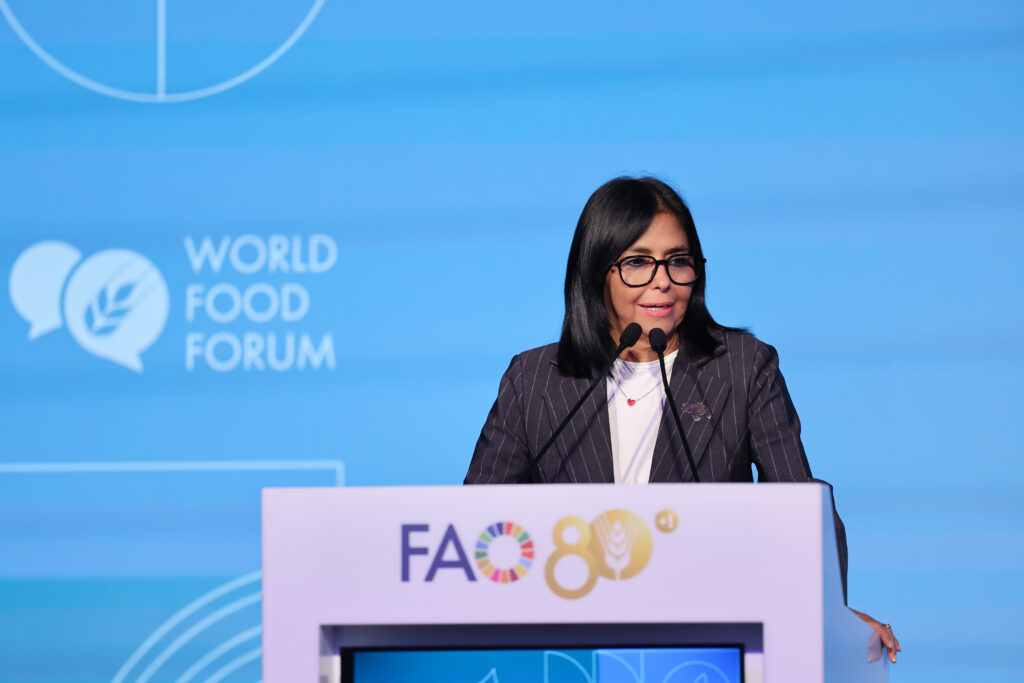 Delcy Rodríguez anuncia el Plan Venezuela Alimenta para avanzar hacia la erradicación del hambre