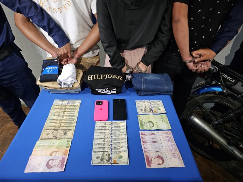 Detenidos tres hombres por pagar con billetes falsos en comercios de Portuguesa