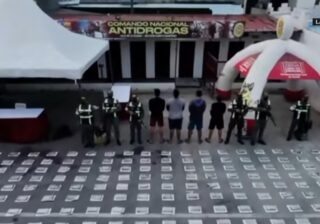 Venezuela confirma cuatro detenidos durante incautación de 2,9 toneladas de droga en el mar Caribe con apoyo de Francia