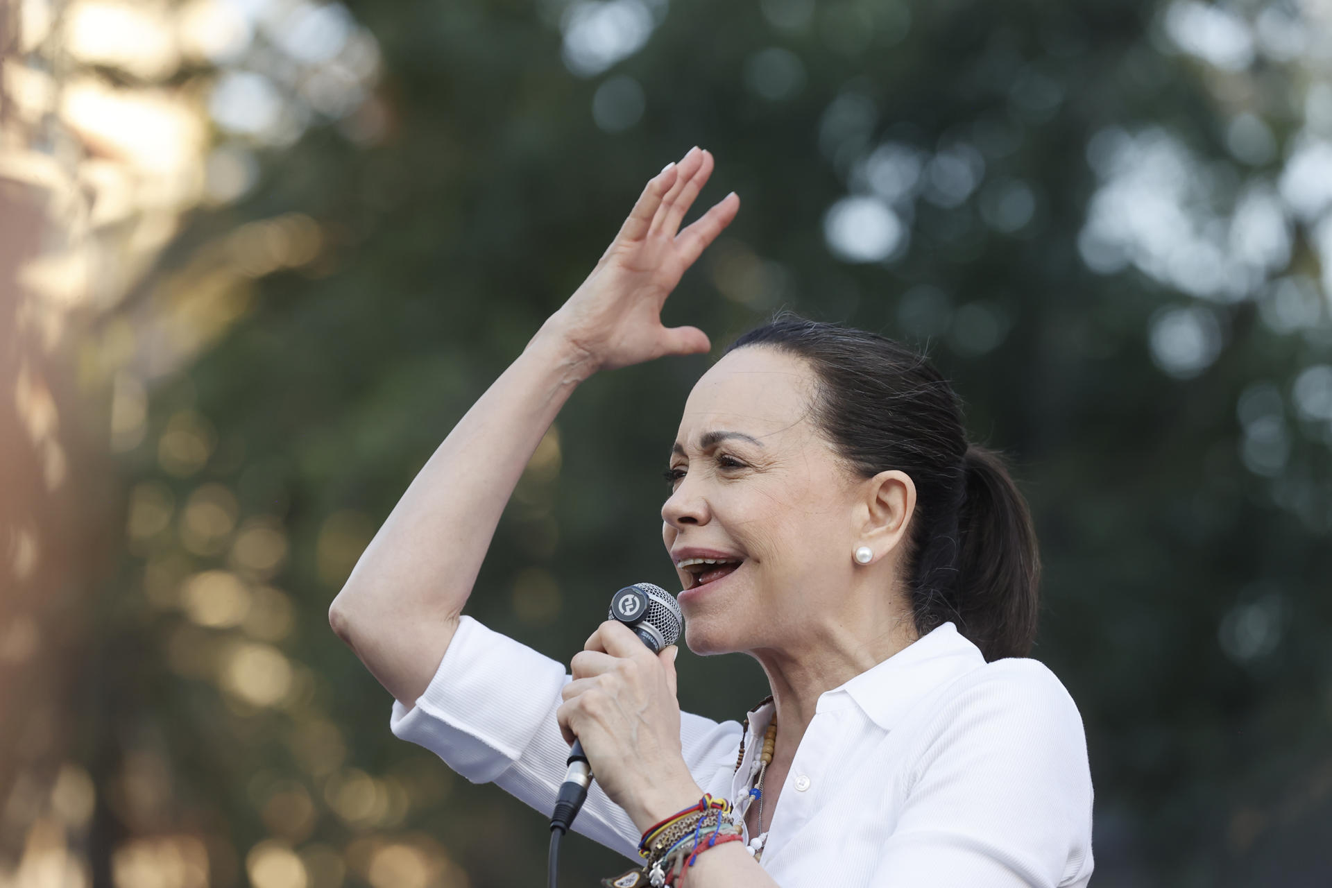 María Corina Machado llama a movilizarse el #22Oct para exigir fecha de las presidenciales: "Sal con tu familia y tu bandera"