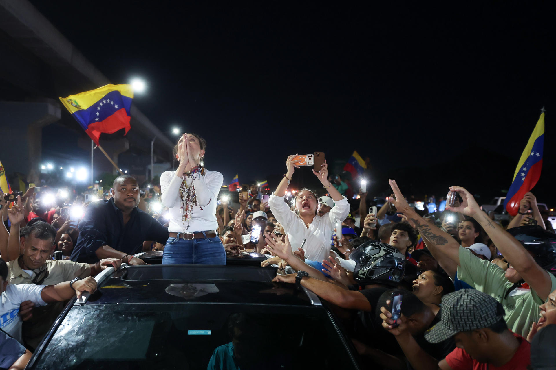 Reino Unido celebra regreso de María Corina Machado y ratifica su apoyo a «elecciones libres y justas»
