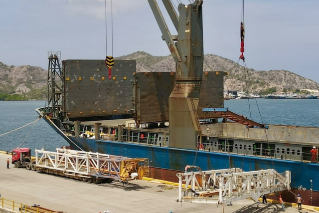 Llegaron a Venezuela dos equipos de perforación para las operaciones petroleras de NABEP