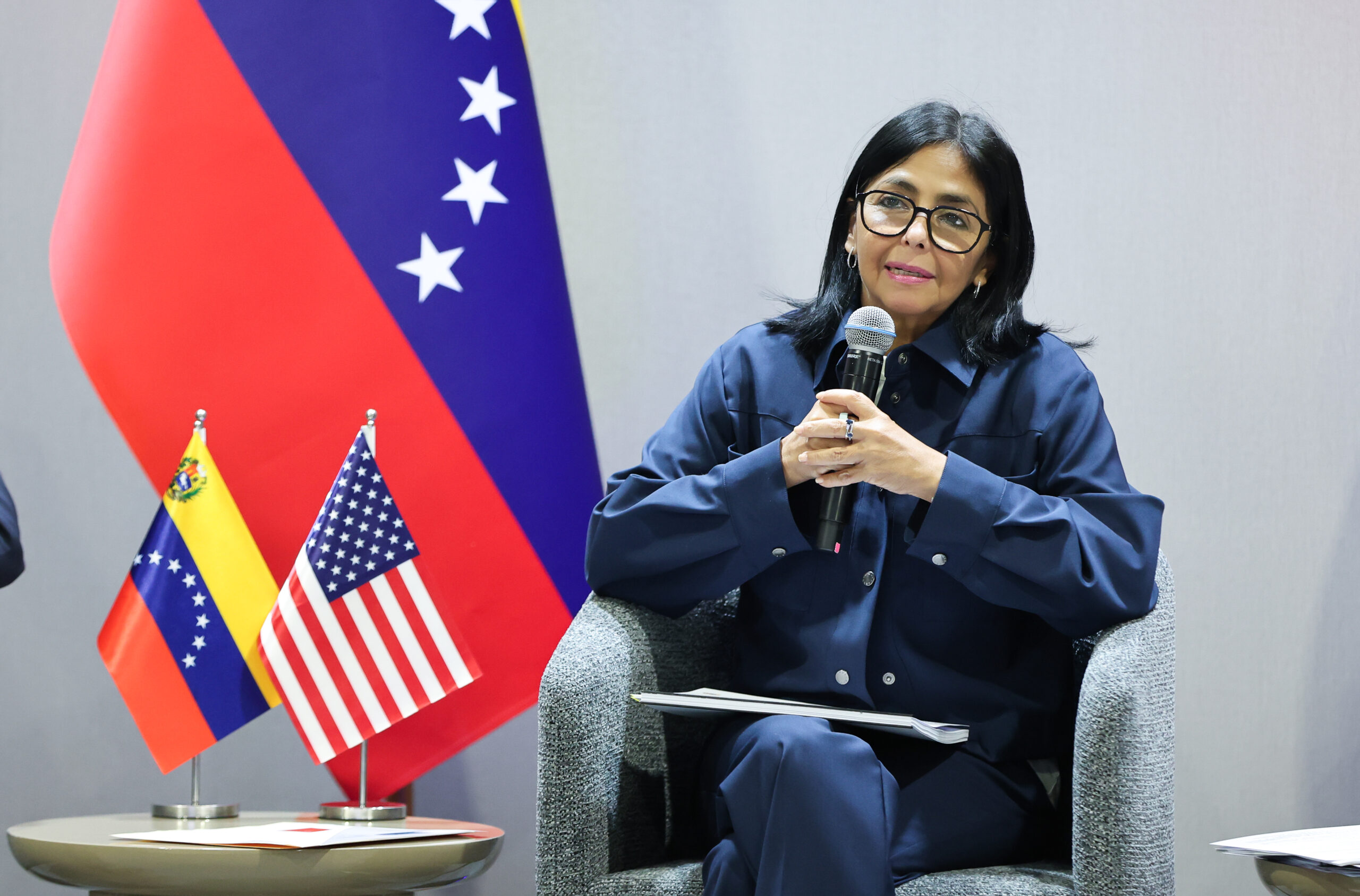 Delcy Rodríguez promete que el Zulia exportará gas a partir del 2027