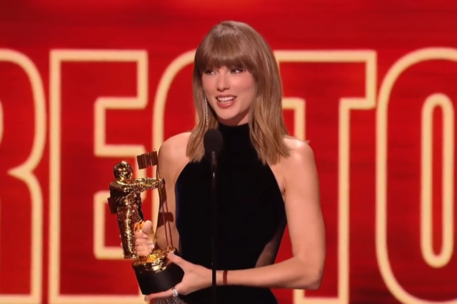 Taylor Swift supera a Beyoncé y se convierte en la artista más premiada de los MTV VMA