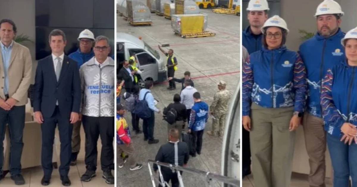Llegó a Panamá una delegación de especialistas venezolanos para asesorar a ese país tras el terremoto del 9OCT — Cortesía